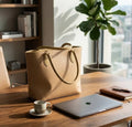 حقيبة يد نسائية بنقشة جلد التمساح | Croc-Embossed Women's Tote Bag