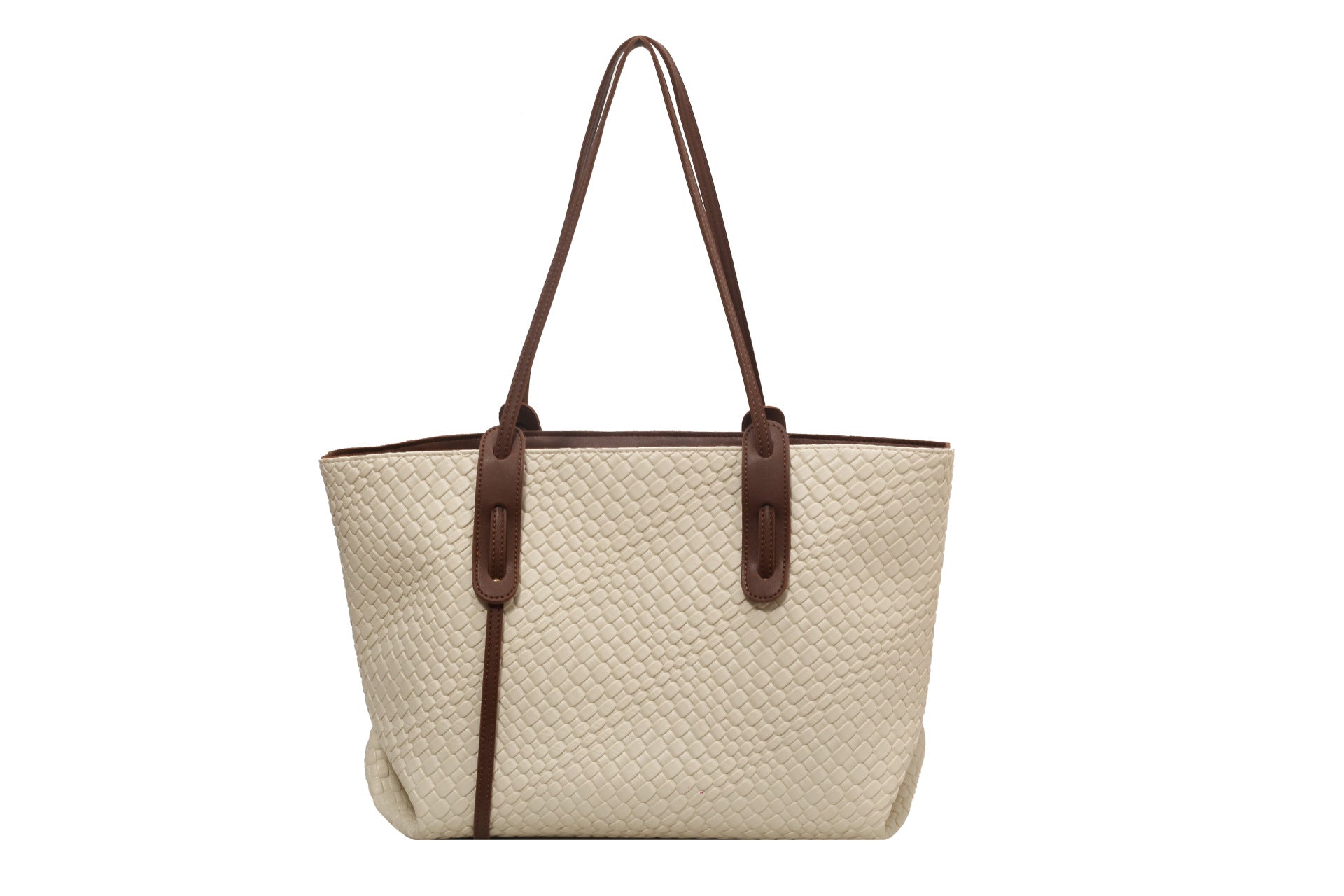حقيبة كتف نسائية منسوجة سعة كبيرة | Women's Large Woven Shoulder Bag - Kayvstoer
