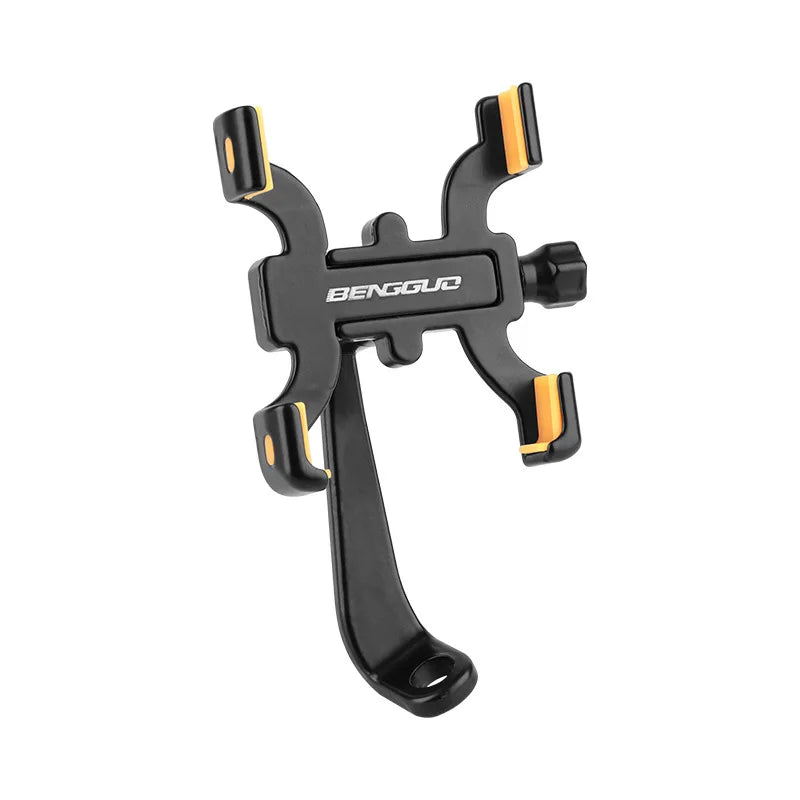 Bicycle phone holder, aluminum alloy phone holder, four claw holder, road bike riding phone holder