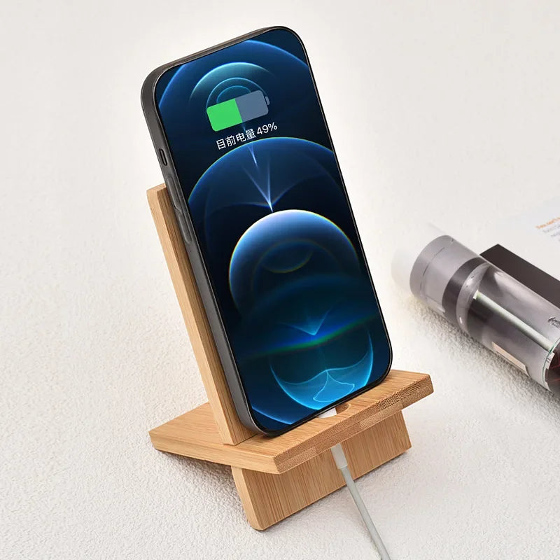 Phone Stand Holder - Multi-Angle Dock for Desk, Bedside, Charging Universal for Smartphones & Small Tablets