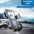 Motorcycle Phone Holder, Motorcycle, Bicycle, Electric Vehicle Shockproof Phone and Navigation Holder