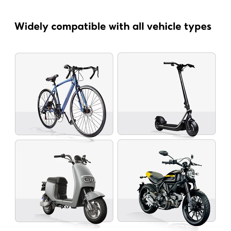 Motorcycle Phone Holder, Motorcycle, Bicycle, Electric Vehicle Shockproof Phone and Navigation Holder