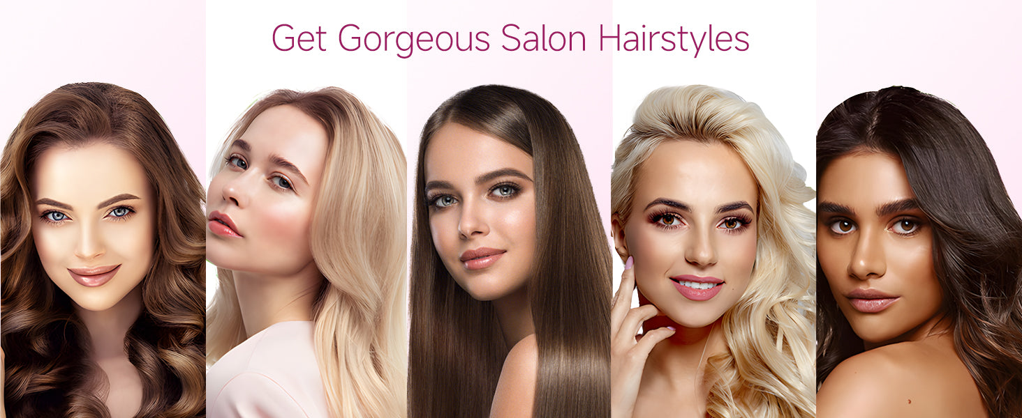 Hair Dryer Brush One-Step Blow Dryer Brush for Styling and Frizz Control,Negative Ionic Hot Air Brush Volumizer Ceramic